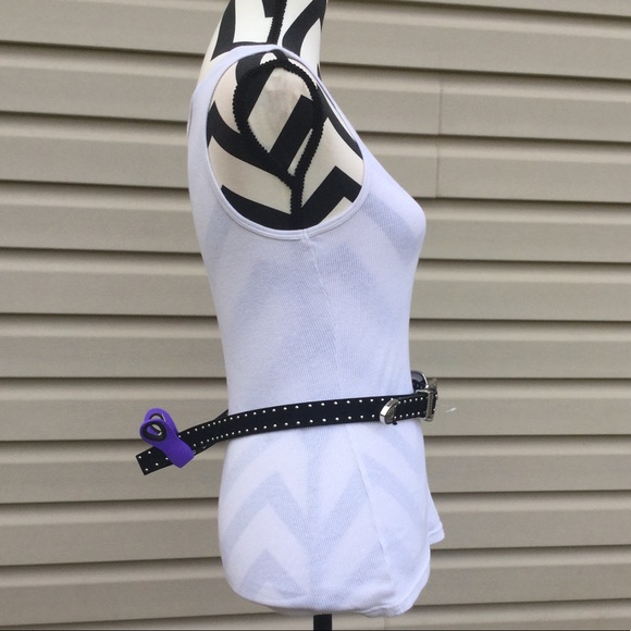 New Express Studded Double Buckle Western Belt - Picture 7 of 7